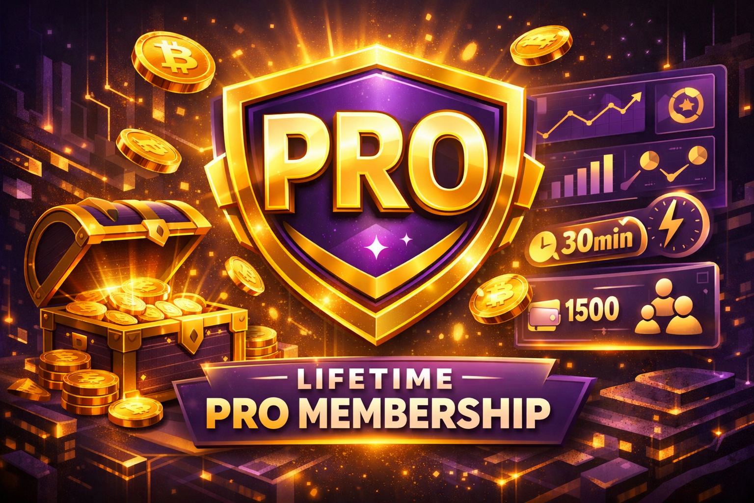 PRO Membership (Lifetime) – Maximum Speed and Higher Returns